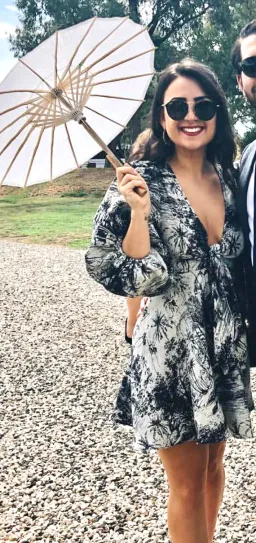 Shona Joy Mini Linen Cocktail Dress Size 8 for rent on The Volte - image 3