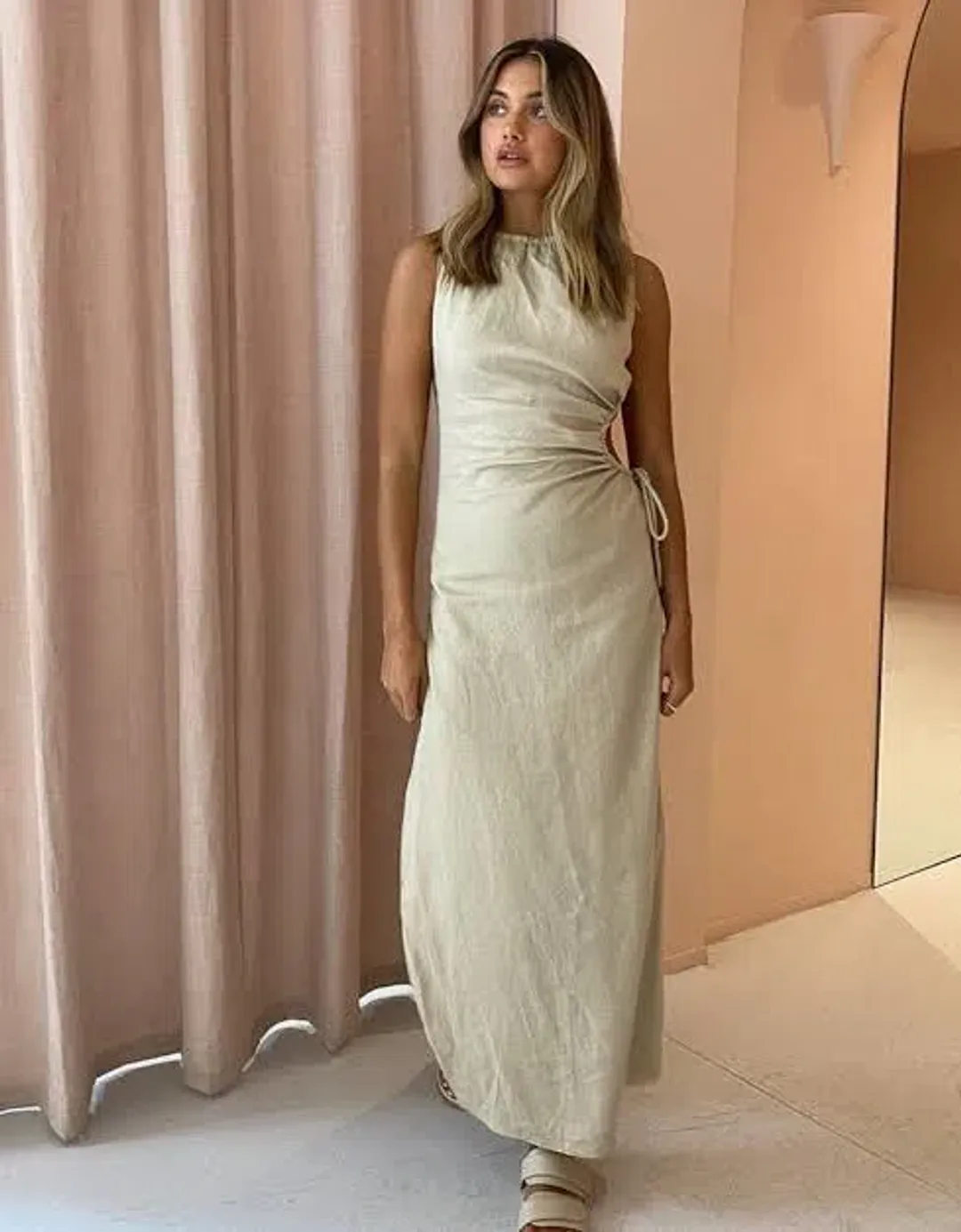 Sir The Label Blanche Cut Out Dress Size 6 for rent on The Volte - main image