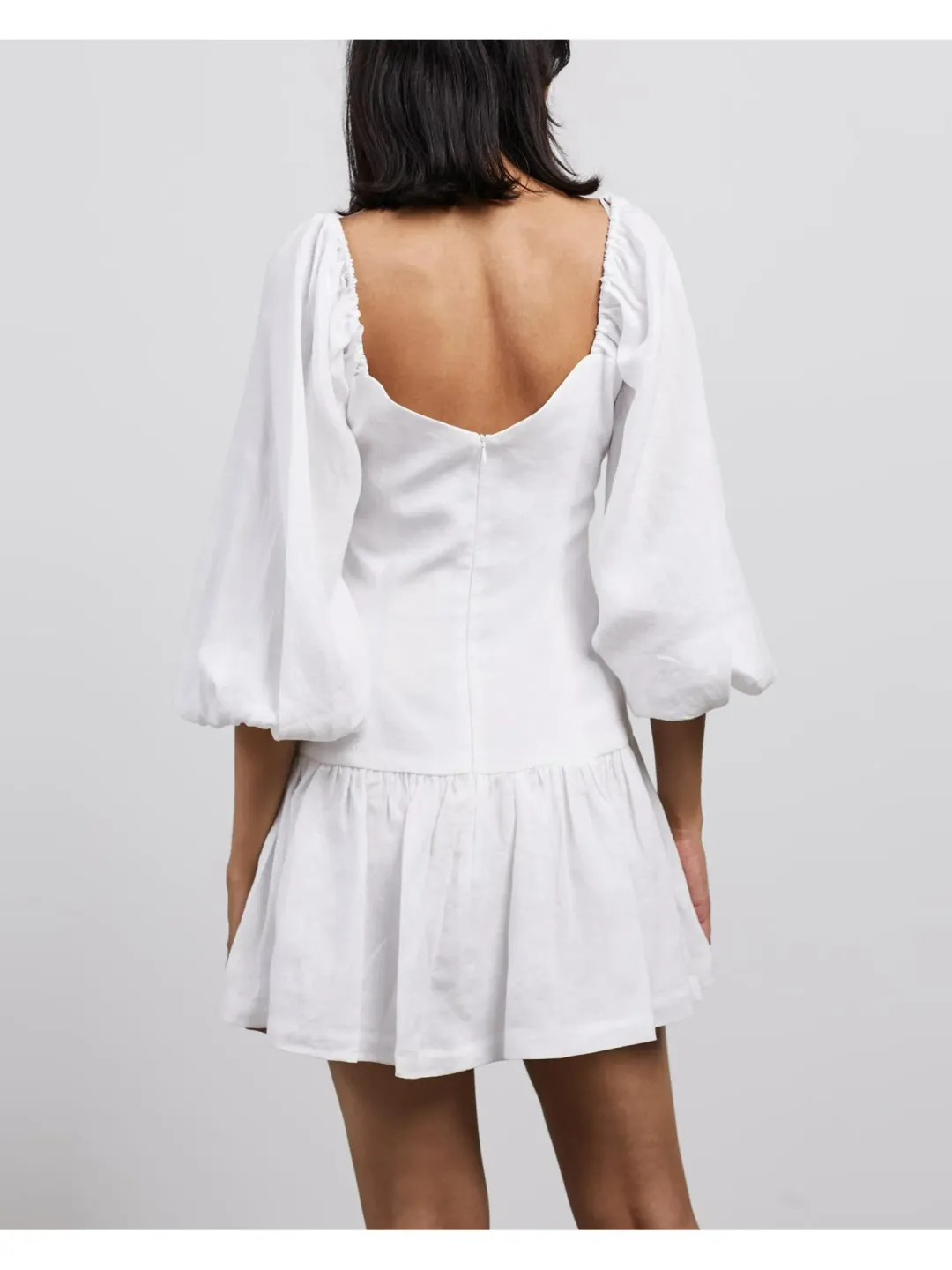 Bec & Bridge Henriette Mini Dress in White Size AU 6 for rent on The Volte - main image