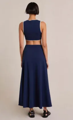 Bec & Bridge Enzo Knit Top & Skirt Set Blue Size 6 for rent on The Volte - image 3