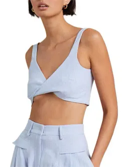 Bec and Bridge Phoebe Top and Pants Set Blue Size 8 for rent on The Volte - image 5