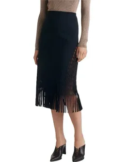 Dion Lee Triangle Perf Skirt Black Size 12 for rent on The Volte - image 2