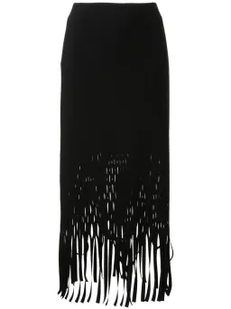 Dion Lee Triangle Perf Skirt Black Size 12 for rent on The Volte - image 4