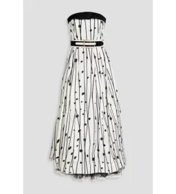 Leo Lin Victoria Bustier Dress Print Size 10 for rent on The Volte - image 1