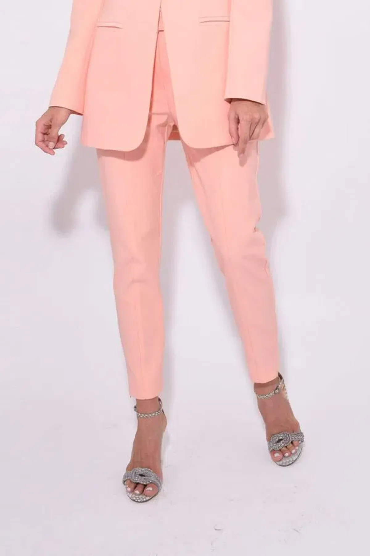 Manning Cartell Pop Swagger Blazer & Pant Set in Peach Size 8 - Image 4