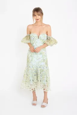 Acler Holland Dress Green Size 6 for rent on The Volte - image 5