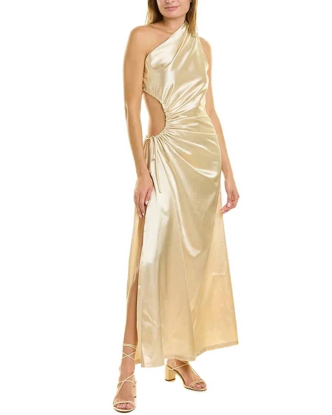 Sonya Moda Nour Ocean Pearl Maxi Dress Pearl White Size S / AU 8 for rent on The Volte - main image