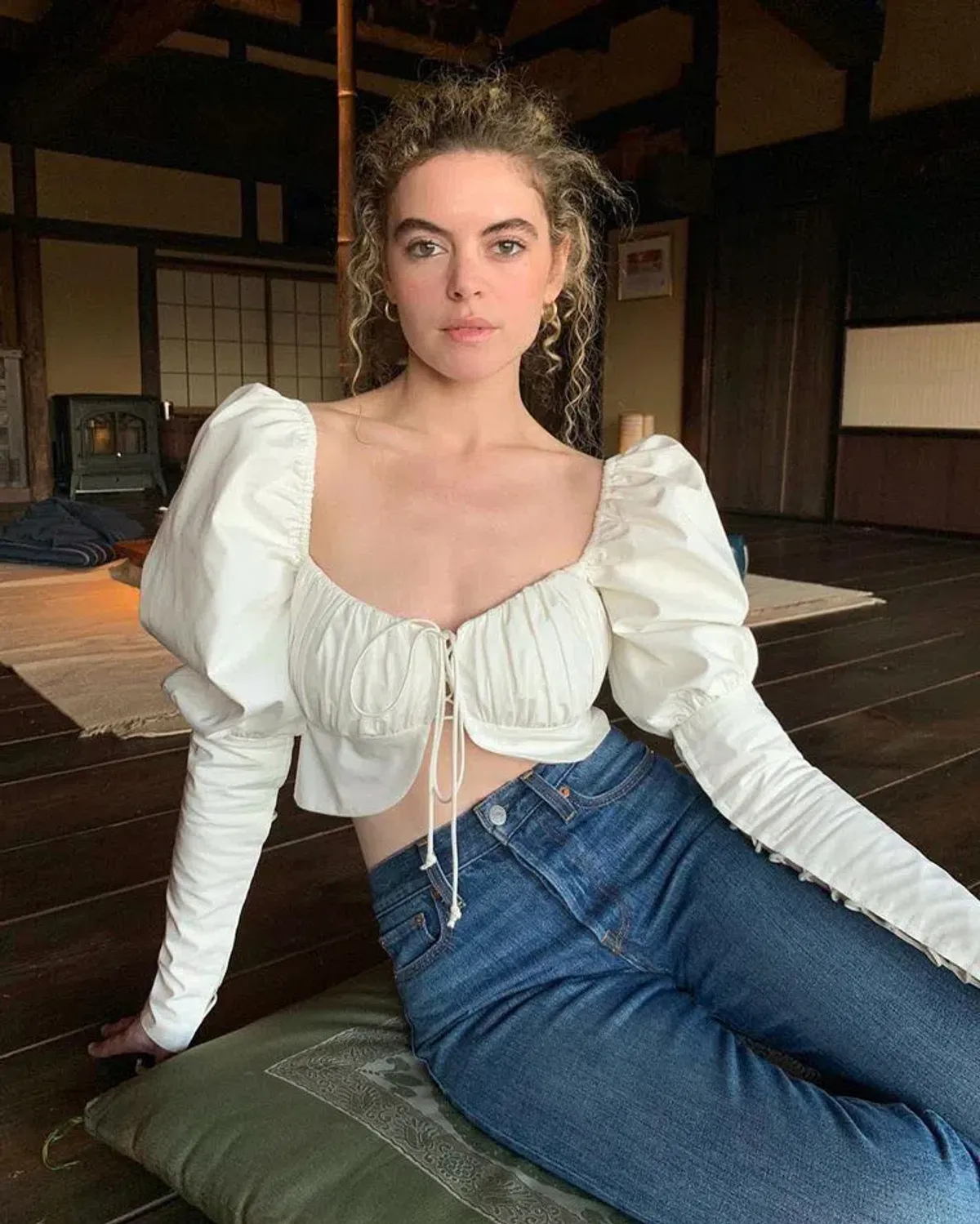 Orseund Iris Princess Top White Size 10 - Image 9