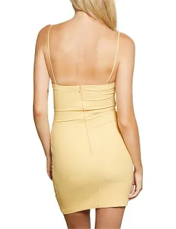 Bec & Bridge Sadie Mini Dress Sherbert Yellow Size 10 for rent on The Volte - image 3