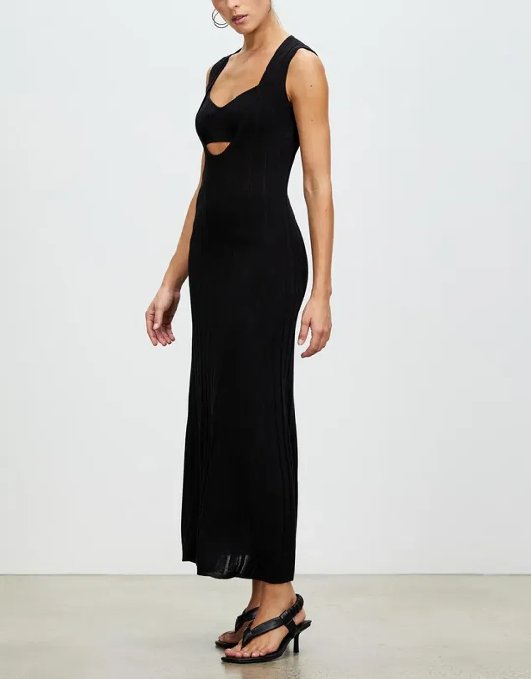 Hansen & Gretel Zanita Dress Black Size 8 for rent on The Volte - main image