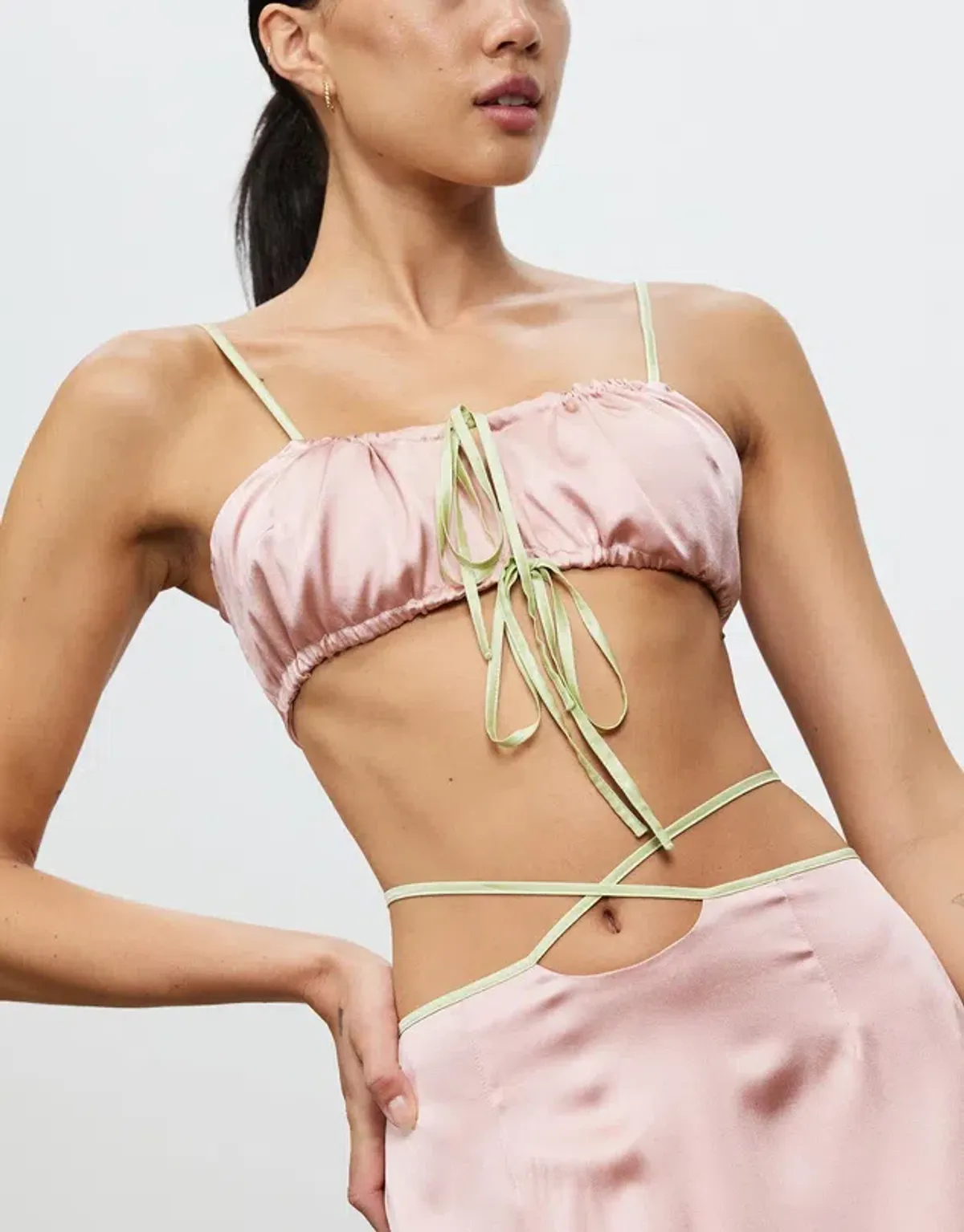 Hansen & Gretel Cali Top and Mariika Skirt Set Blush Size 8 - Image 7