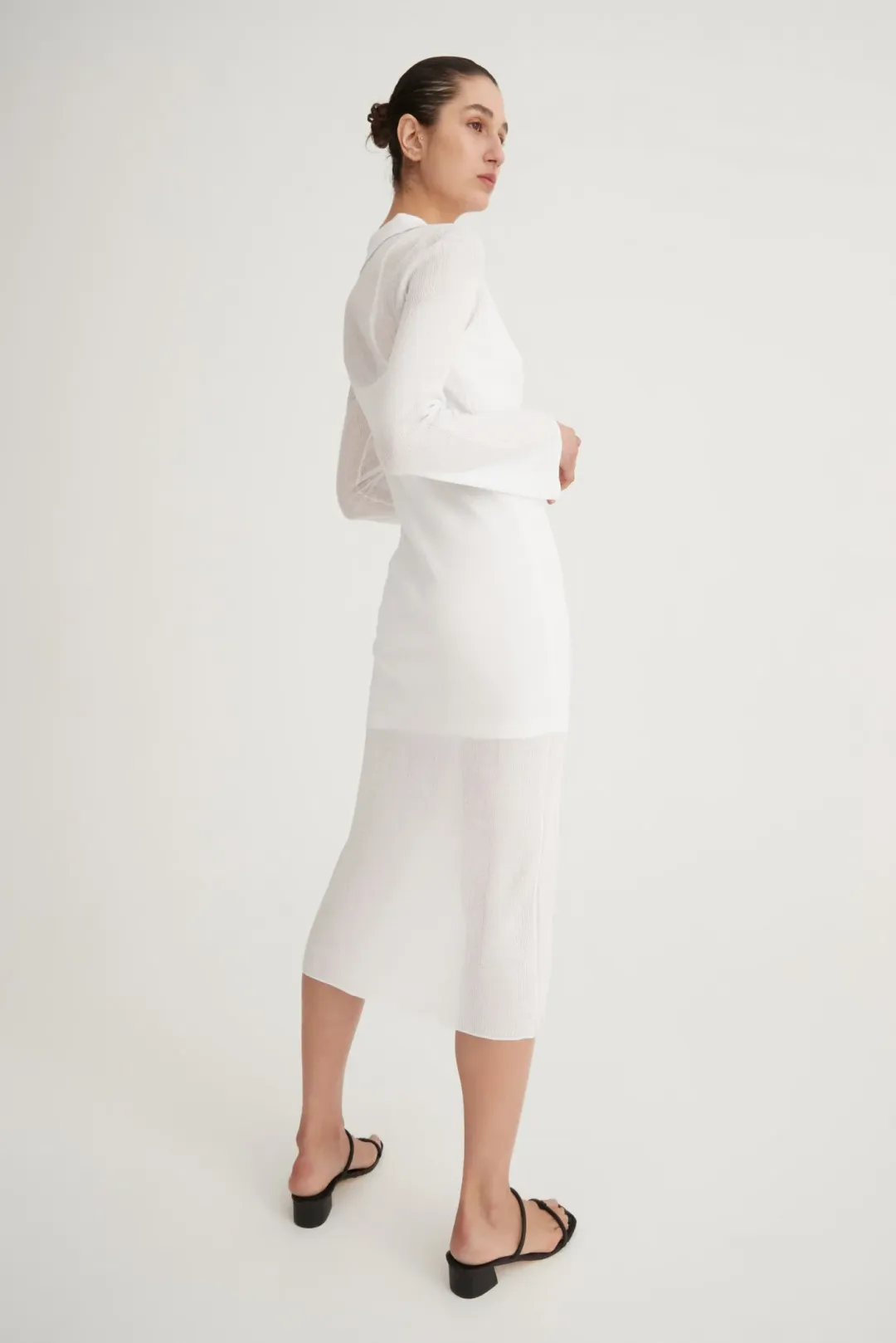 Hansen & Gretel Seville Shirt Dress White Size 10 for rent on The Volte - main image