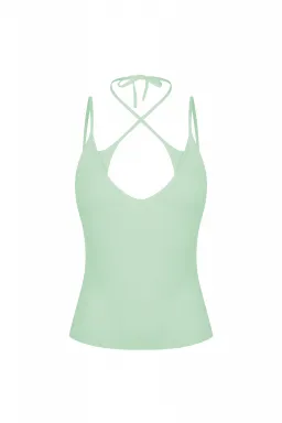 Hansen & Gretel Pip Singlet and Addison Skirt Set Green Size 8 for rent on The Volte - image 3