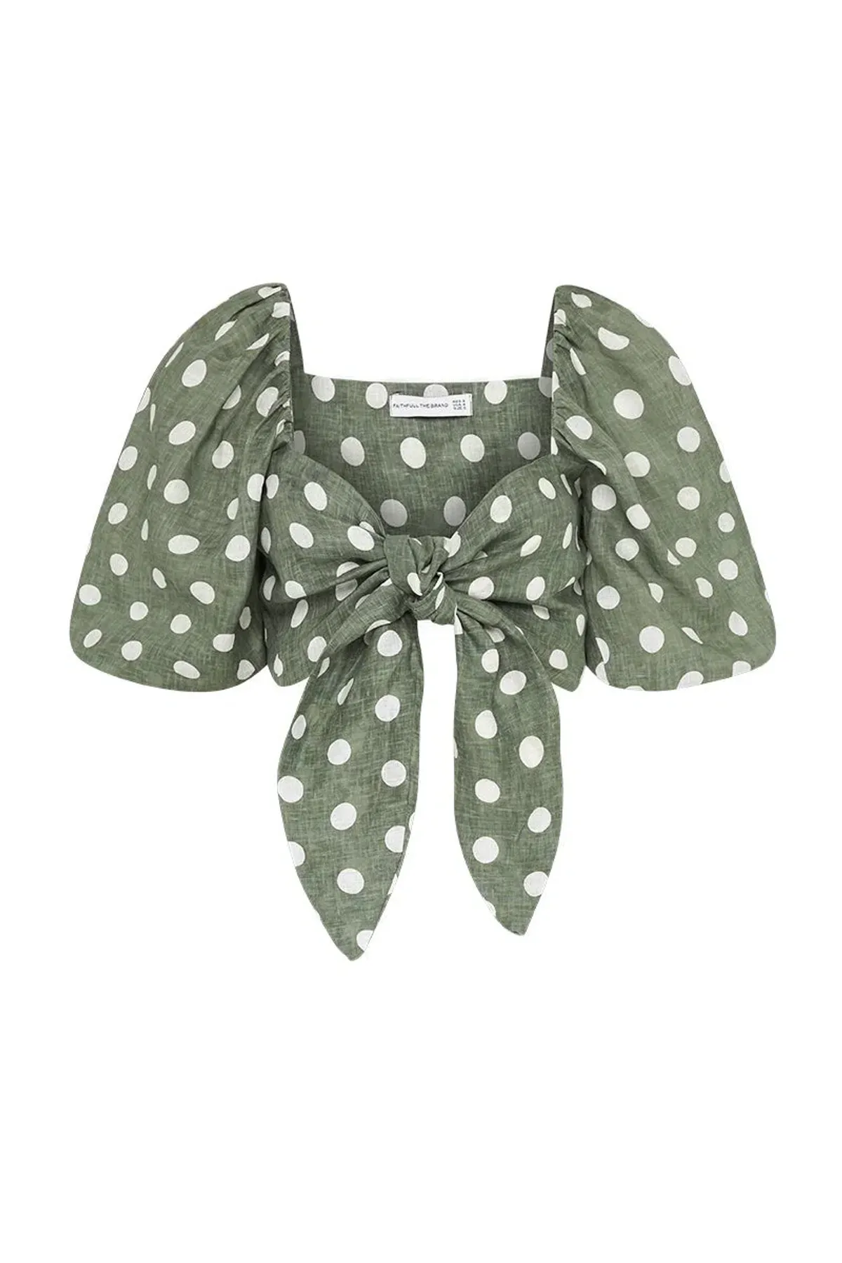 Faithful The Brand Idrisy Top and Devon Midi Skirt Set - Emelda Dot Print - Image 1