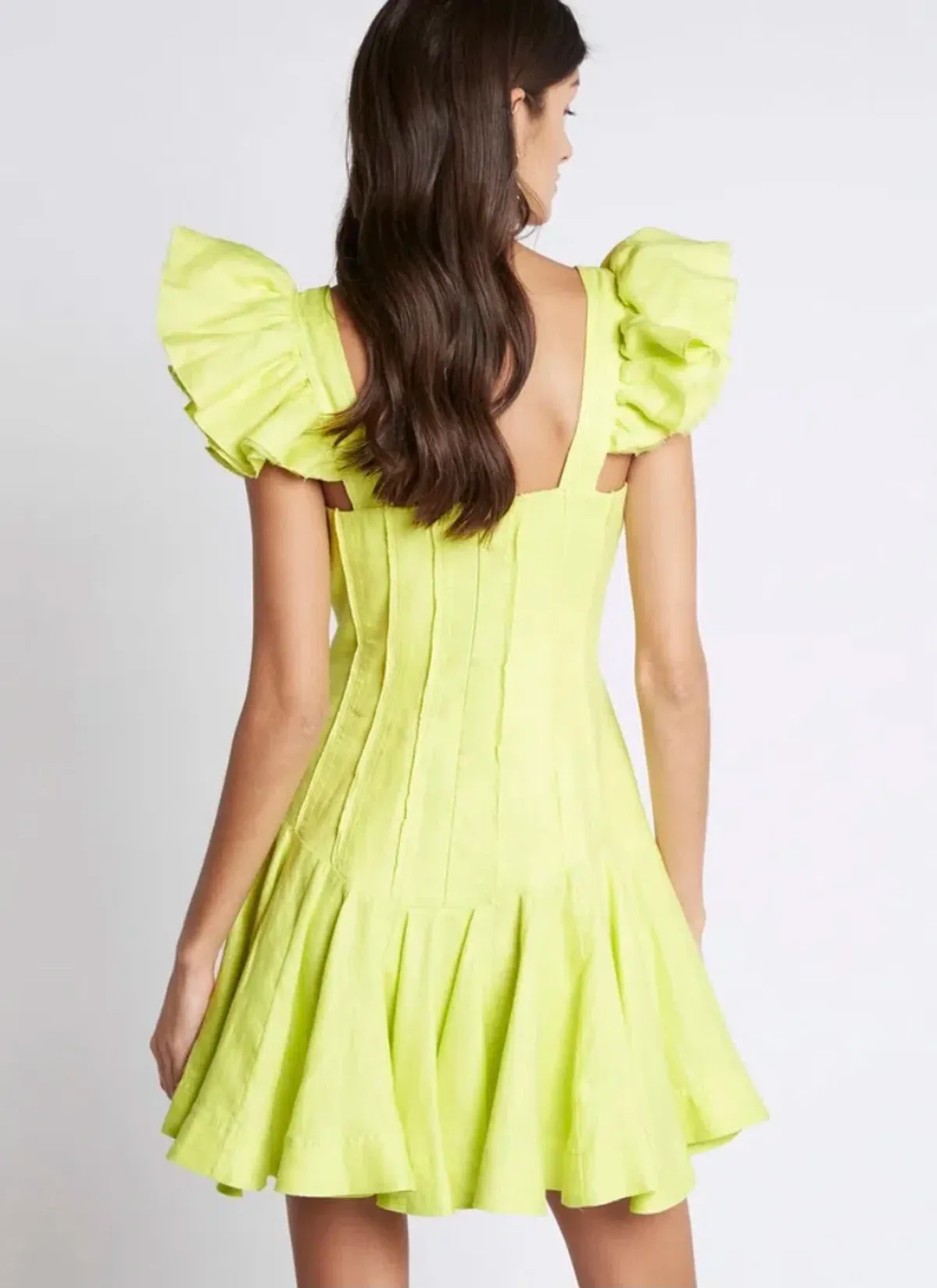 Breathless Frill Sleeve Mini Dress - Image 3
