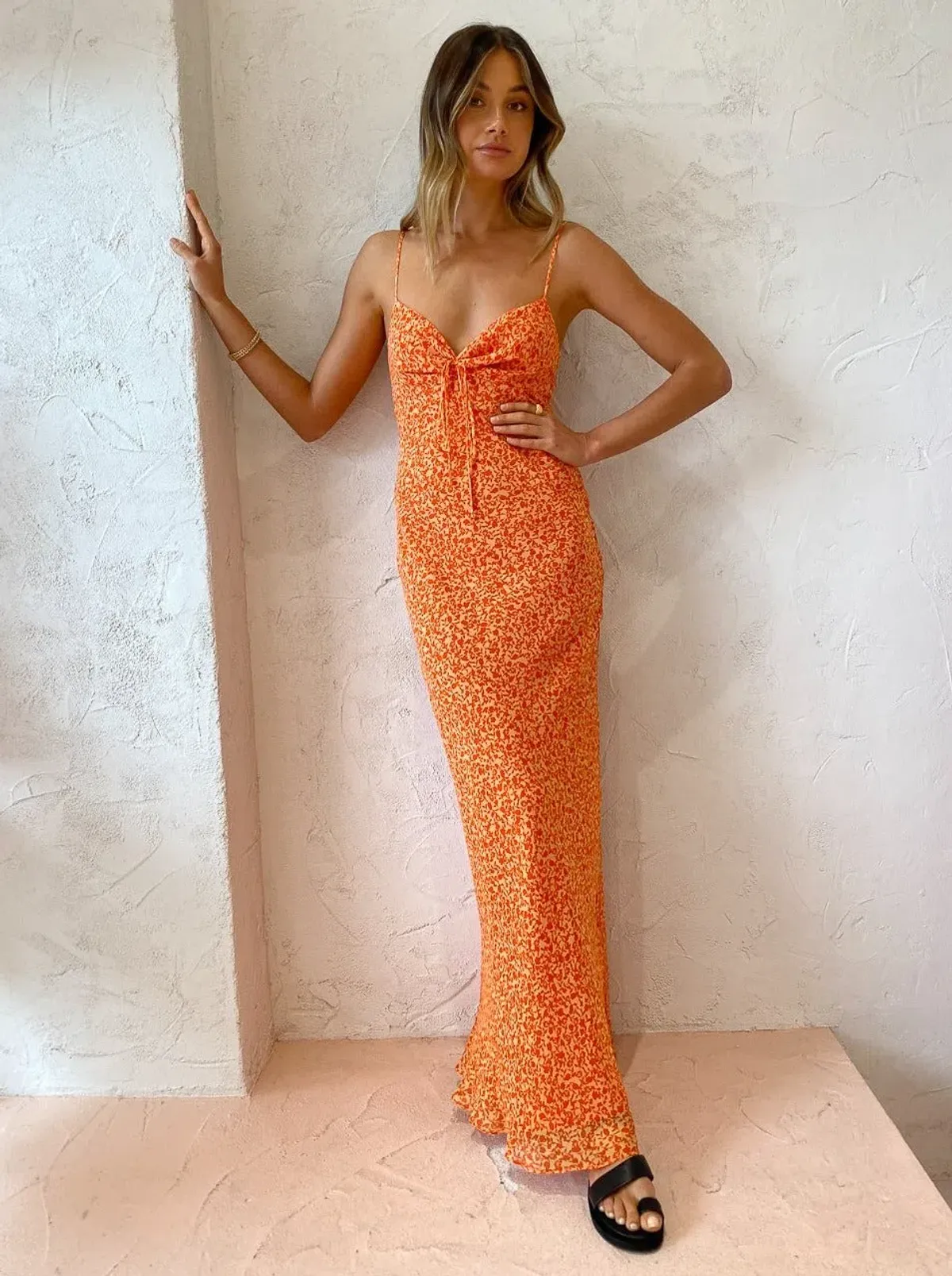 Bec & Bridge Cheri Maxi Dress Print Size 10 - Image 3