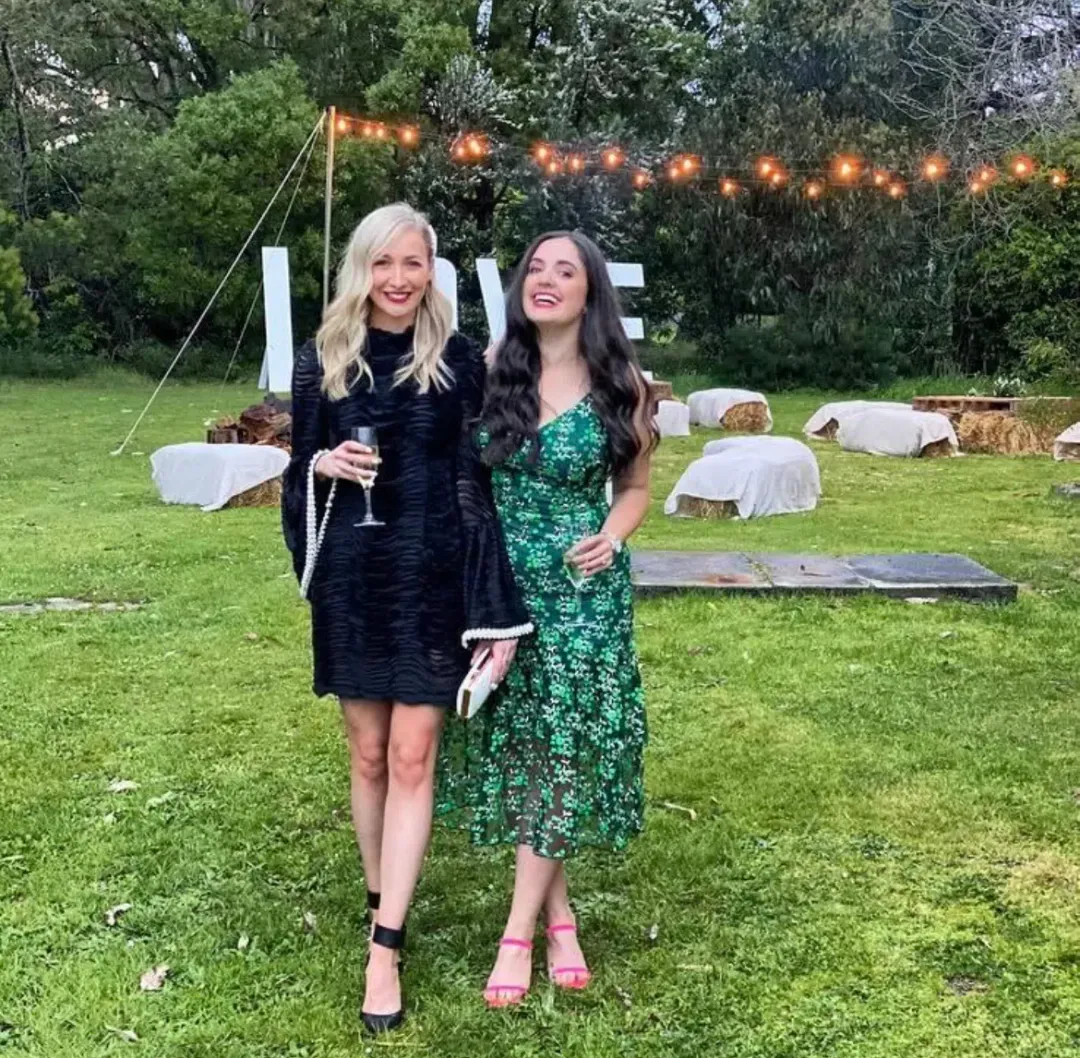 Mossman Prim and Proper dress short black Size 8 for rent on The Volte - main image