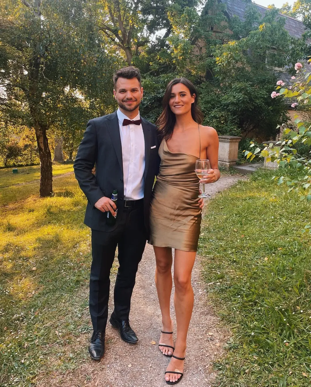 Shona Joy Alma Asymmetrical Bias Cowl Mini Dress Green Size 8 for rent on The Volte - main image