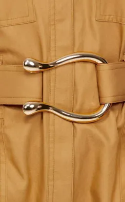 Acler Battan Boiler Jumpsuit Brown Size 6 for rent on The Volte - image 4