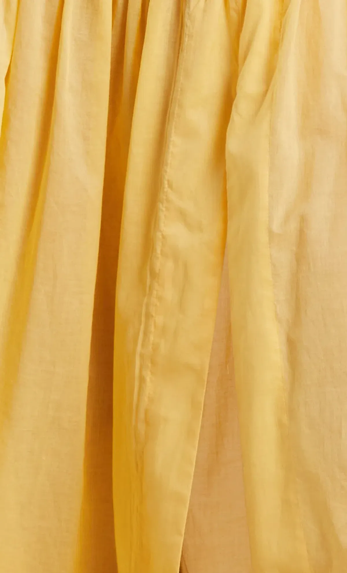 Bec & Bridge Alexandra Tie Maxi Dress Yellow Size 8 - Image 4