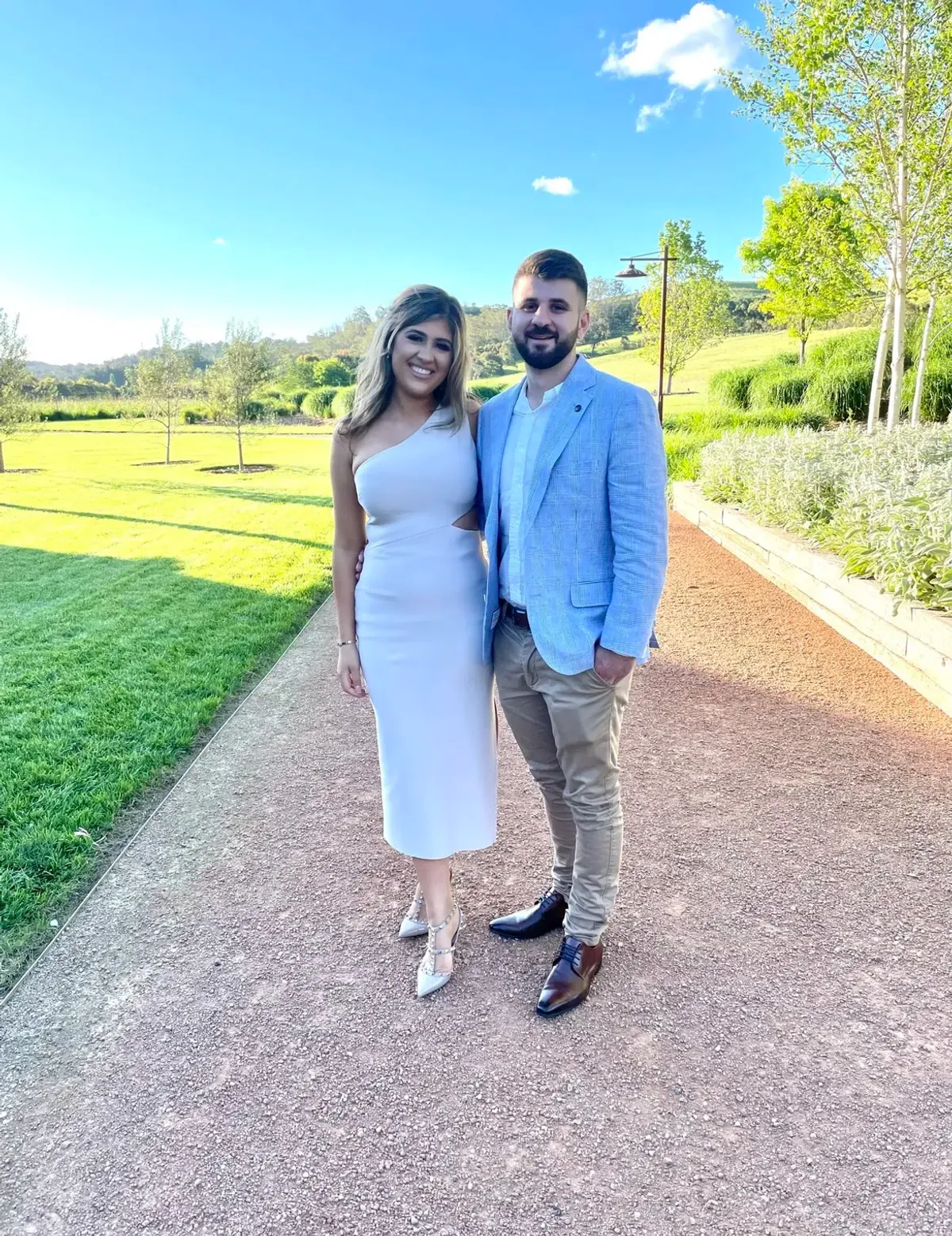 Bec and Bridge Alessandra Assym Dress in Nude Size 8 - Image 6