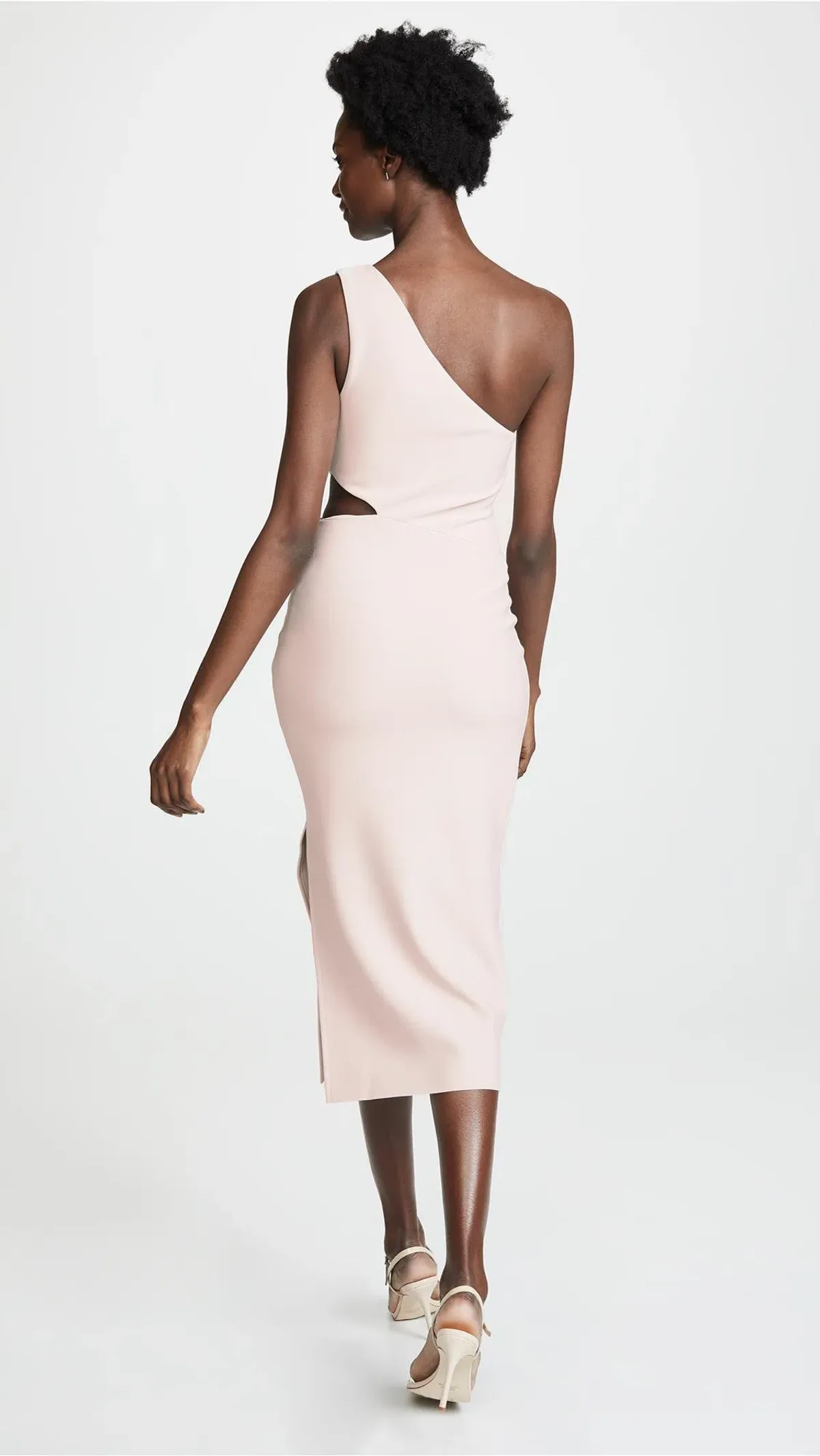 Bec and Bridge Alessandra Assym Dress in Nude Size 8 - Image 2
