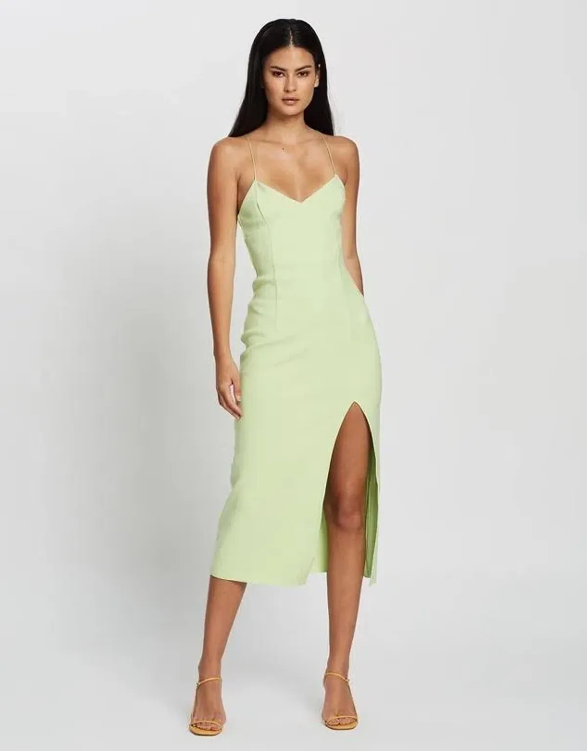 Bec and Bridge Clover Midi Dress Green Size 6 - Image 1