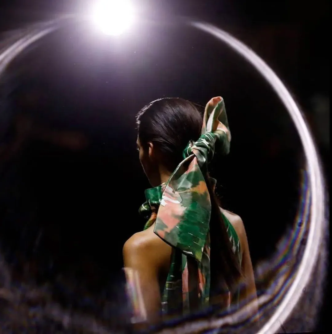 Ginger & Smart Aquarelle Gown Print Size 8 for rent on The Volte - main image