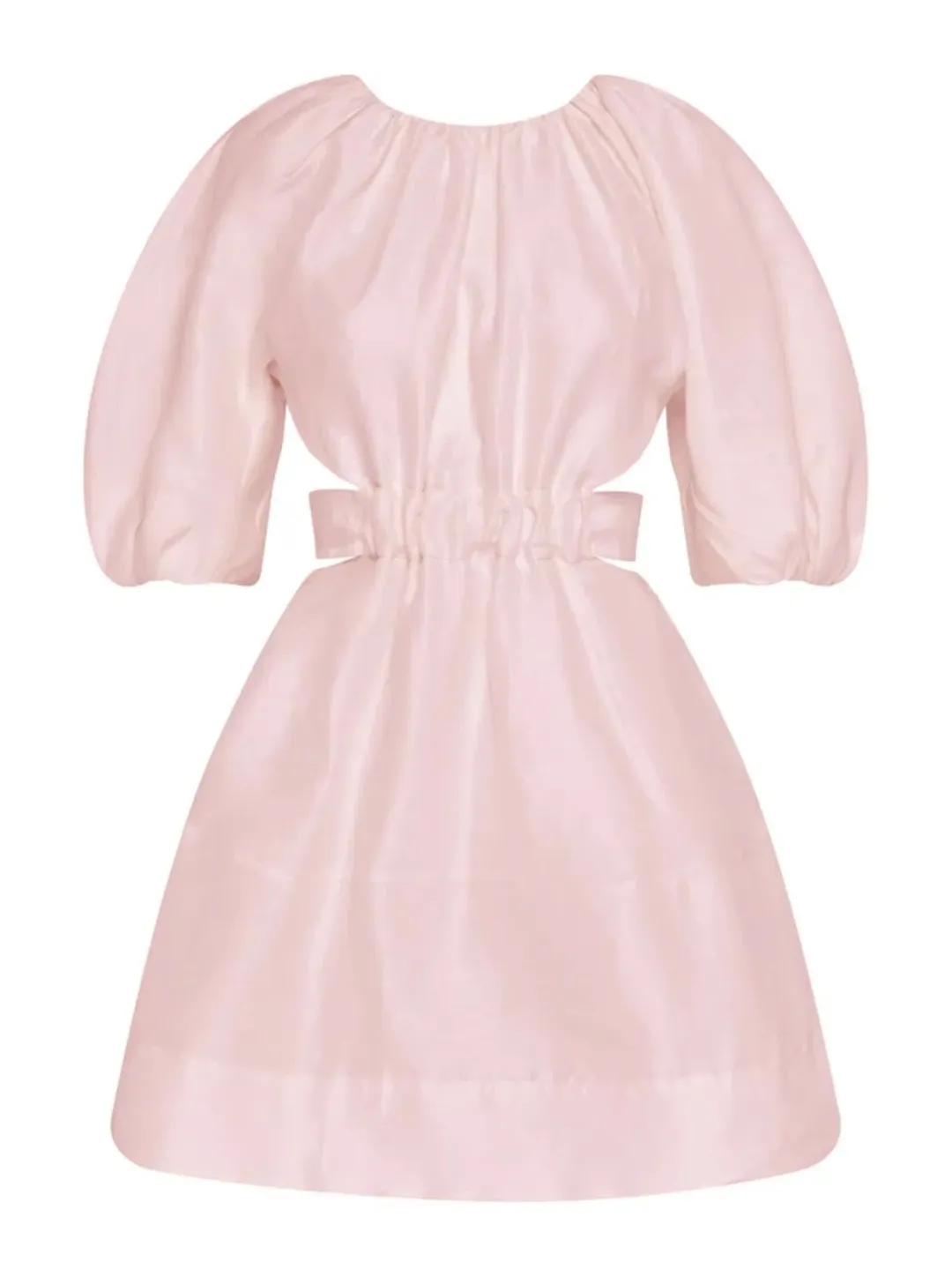 Aje Psychedelia Cut Out Mini Dress Pink Size 16 for rent on The Volte - main image