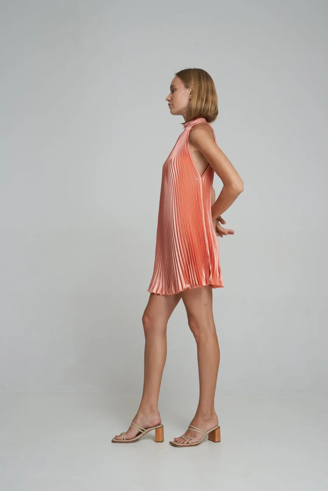 L’idee Woman Amour Mini Dress Orange Size 6 for rent on The Volte - main image