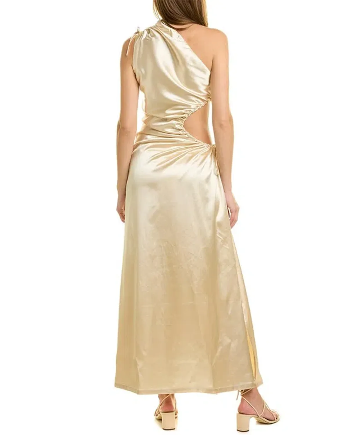 Sonya Moda Nour Ocean Pearl Maxi Dress White Size 6 - Image 3