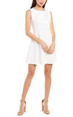 French Connection Feather Ruth Classic Dress White Size 8 for rent on The Volte - image 2