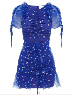Alice McCall Mood For Love Mini Dress Blue Size 10 for rent on The Volte - image 3