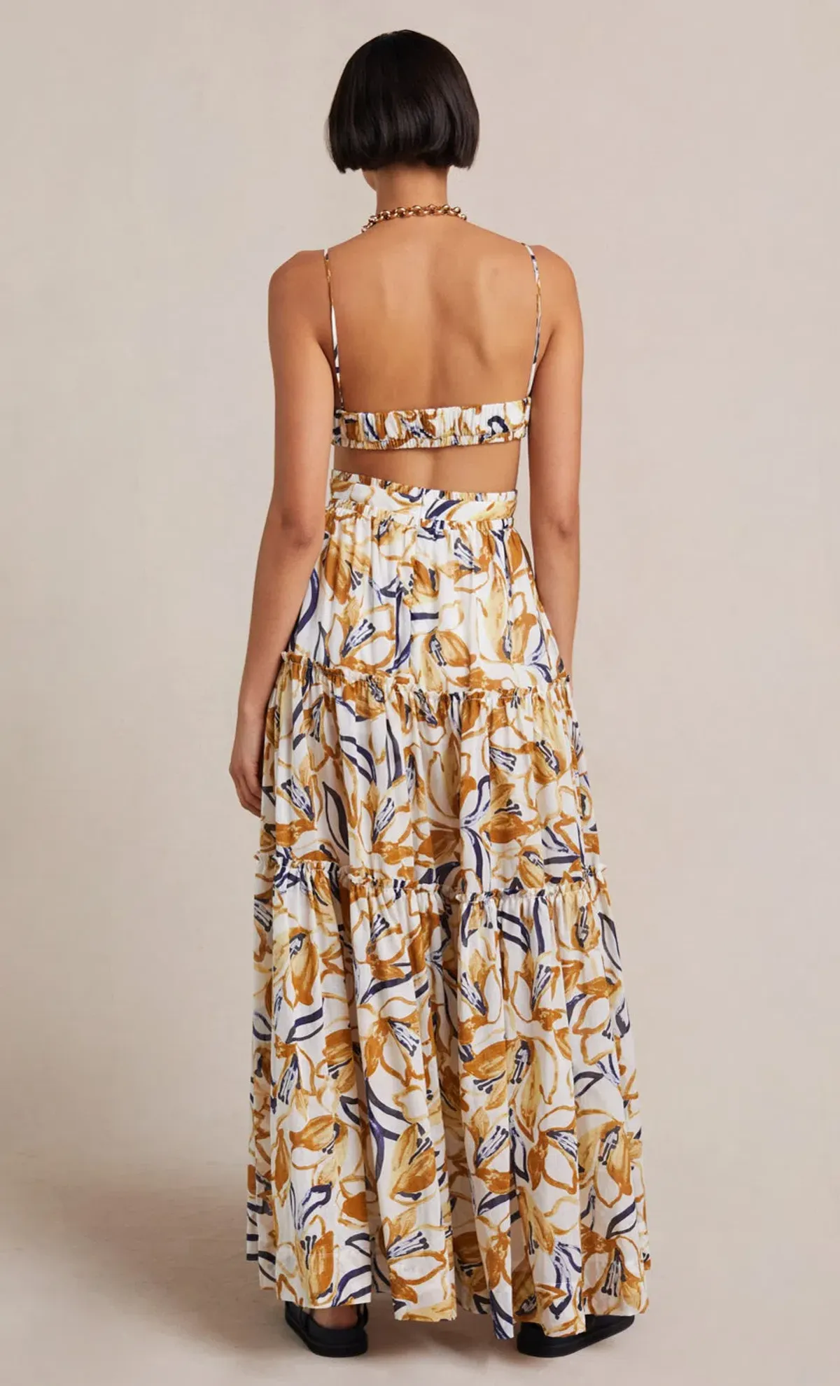 Bec & Bridge Eugenie Maxi Dress Print Size 10 - Image 4