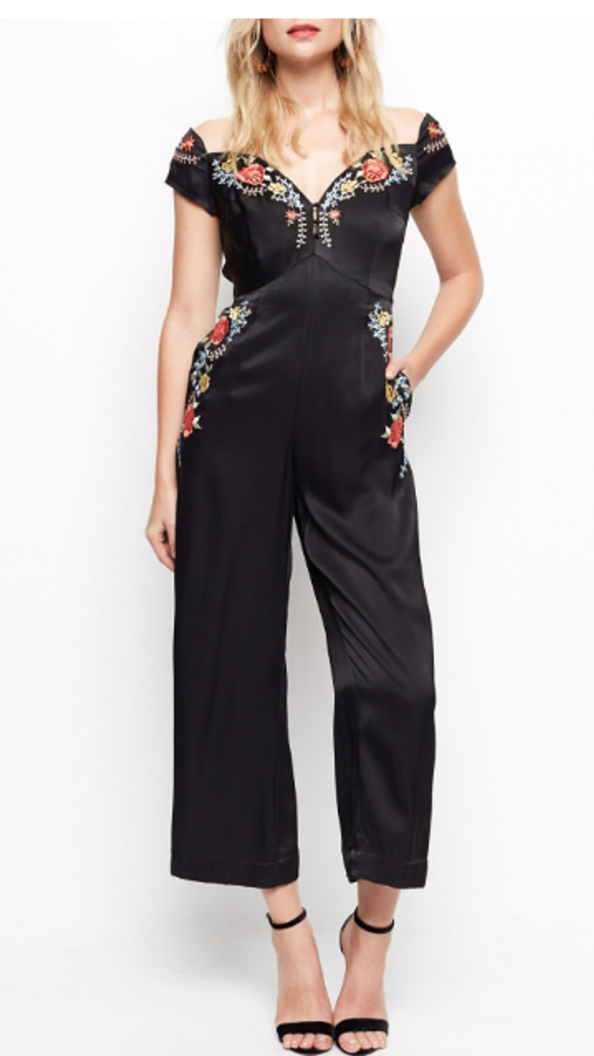 Alice McCall Distant Sky Jumpsuit Frida Floral for rent on The Volte - main image