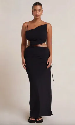 Bec & Bridge Dilkon Maxi Dress Black Size 8 for rent on The Volte - image 4