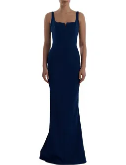 Rachel Gilbert Anneke Gown Blue Size 8 for rent on The Volte - image 1
