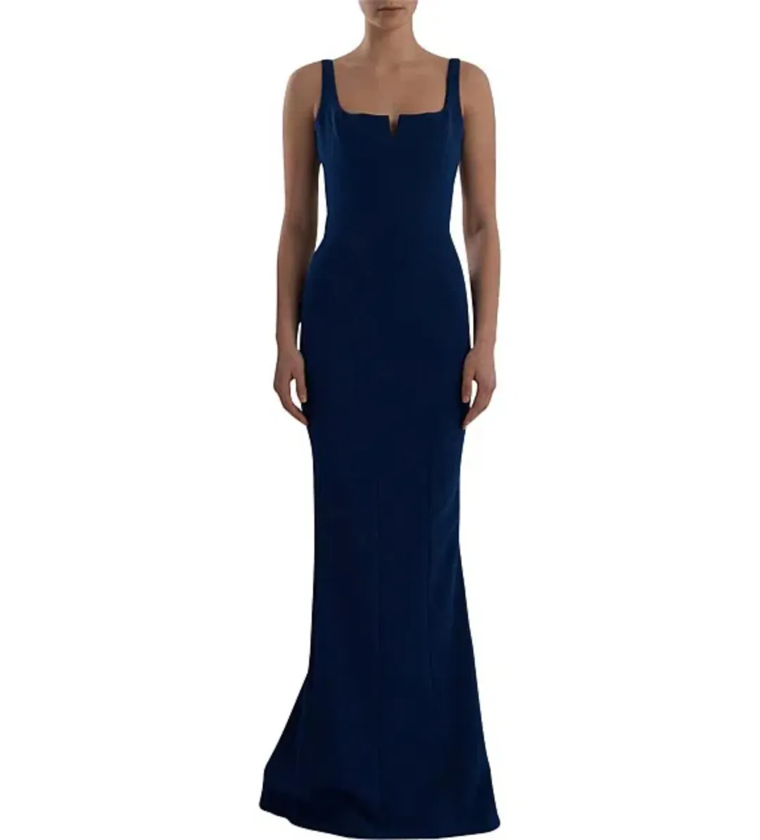 Rachel Gilbert Anneke Gown Blue Size 8 for rent on The Volte - main image