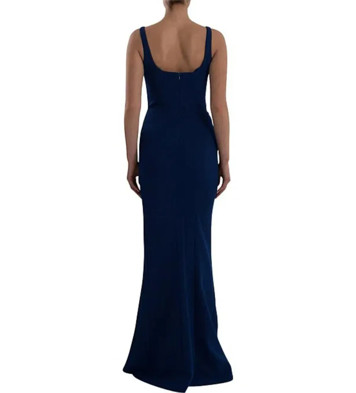 Rachel Gilbert Anneke Gown Blue Size 8 - Image 3