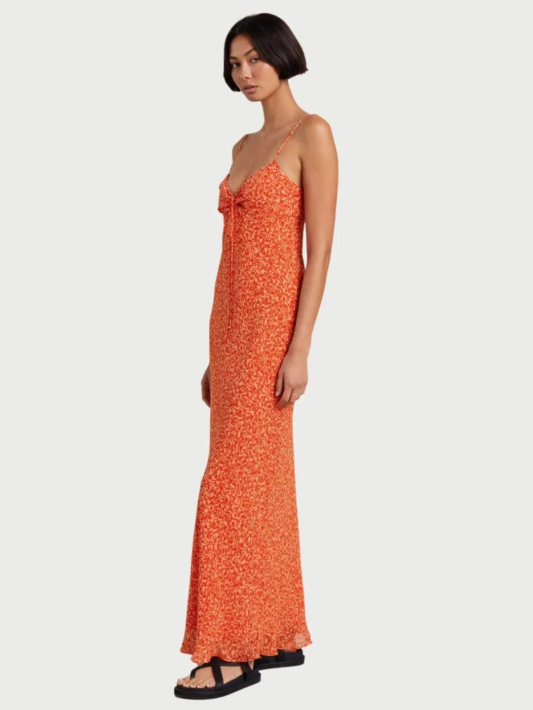 Bec and Bridge Cheri Maxi Dress Print Size 12 for rent on The Volte - main image