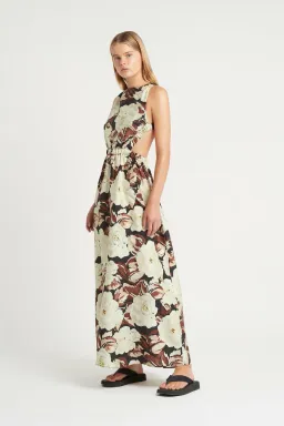 Sir the Label Vivienne Dress Print Size AU 10 for rent on The Volte - image 3