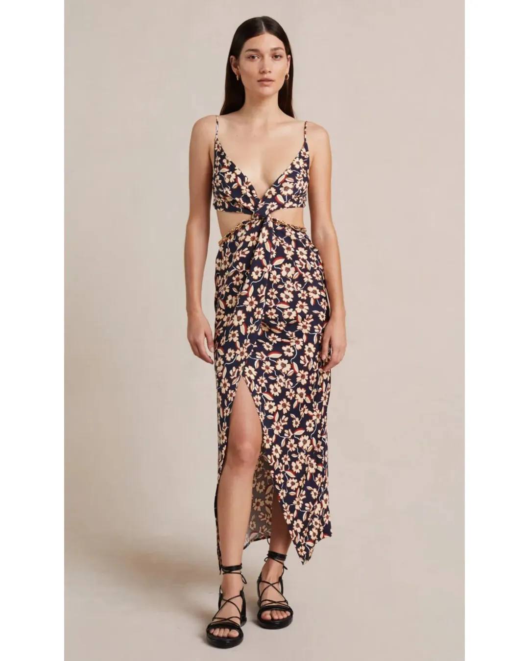 Bec & Bridge Modern Romance Twist Dress Print Size AU 8 for rent on The Volte - main image
