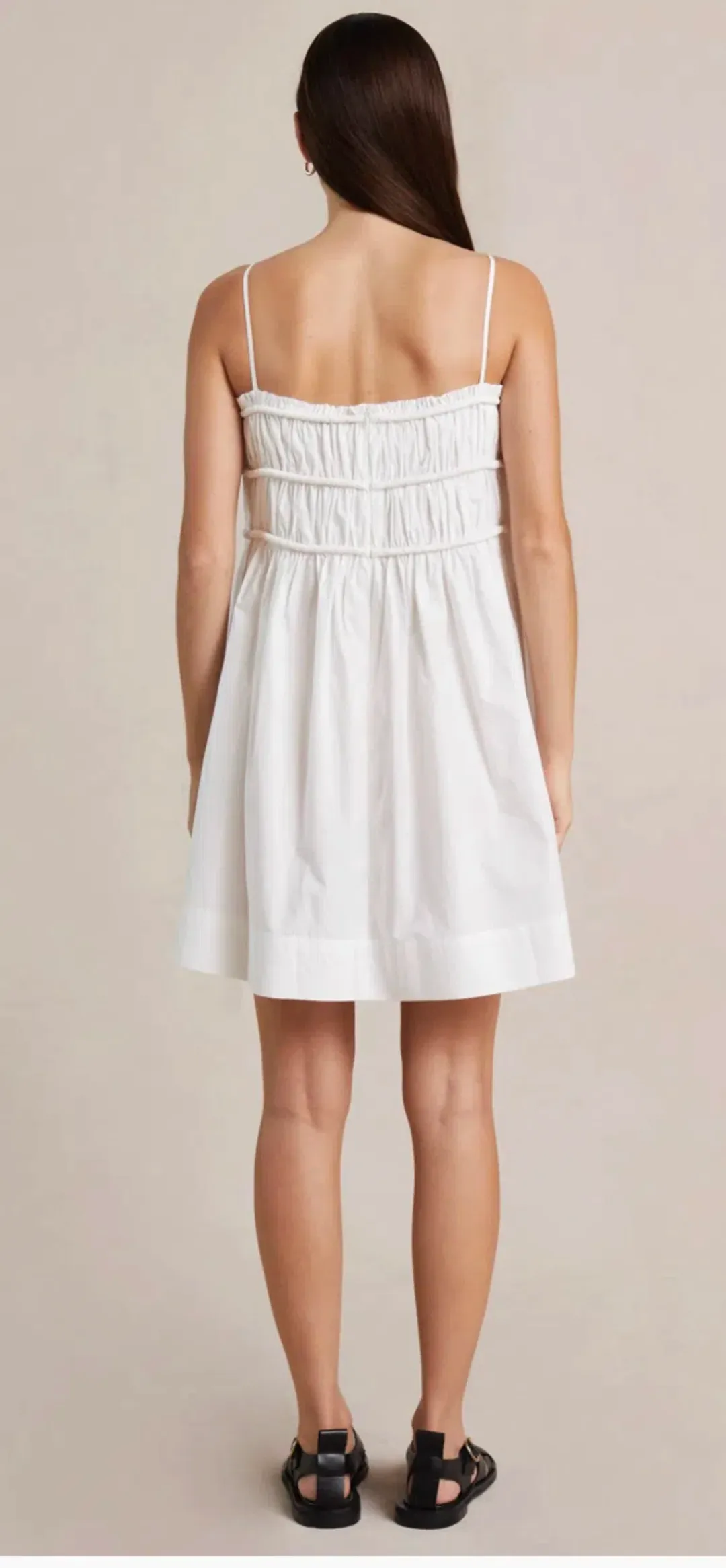 Bec and Bridge Eli Mini Dress White Size 8 for rent on The Volte - main image