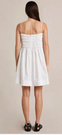 Bec and Bridge Eli Mini Dress White Size 8 for rent on The Volte - image 2
