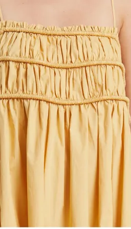 Bec & Bridge Eli Mini Dress Yellow Size 10 for rent on The Volte - image 2