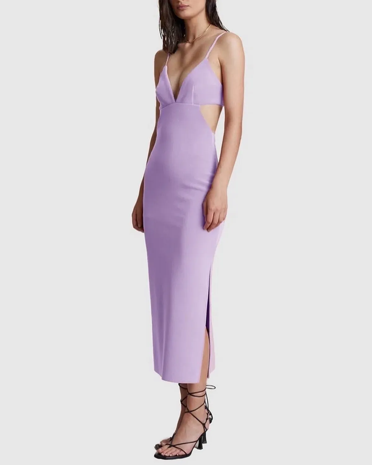 Bec & Bridge Ella Midi Dress Purple Size 10 - Image 2
