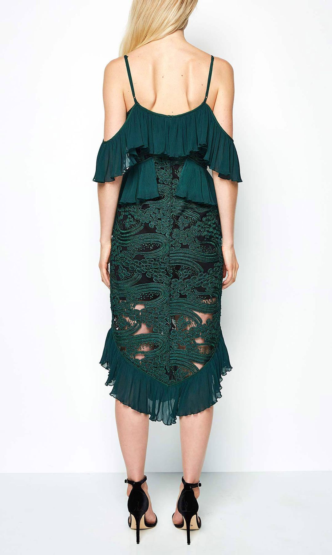 Alice McCall Forest Green She’s Got It Dress size 14 for rent on The Volte - main image