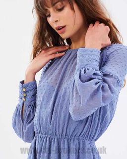 Talulah Sweet Allure Long Sleeve Mini Dress Purple Size 6 for rent on The Volte - image 3