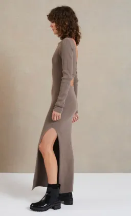 Bec and Bridge Silt Riviera Long Sleeve Dress Gray Size 8 for rent on The Volte - image 4