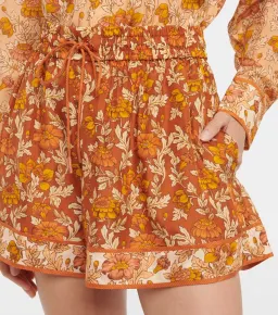 Zimmermann Andie Relaxed Shorts Print Size 0 / AU 8 for rent on The Volte - image 4